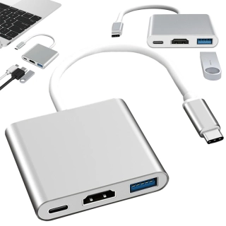 Adaptér USB 3v1 USB-C USB 3.0 HDMI 4K