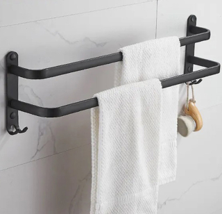 Nástenný vešiak na uteráky 60cm