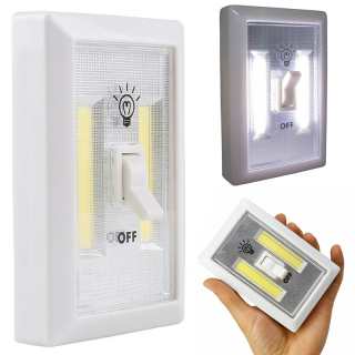 Samolepiaca bezdrôtová COB LED lampa s magnetom