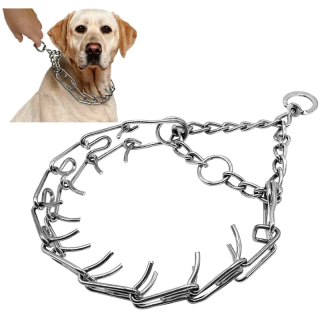 Výcvikový obojok pre psa s ostňami 50cm