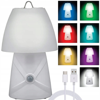 Detská nočná LED lampa RGB so senzorom pohybu