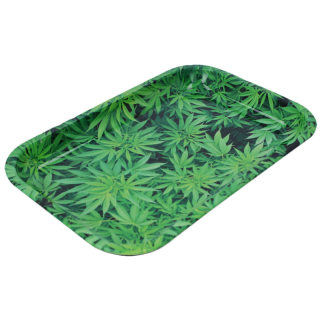 Kovový podnos Green 27x16cm