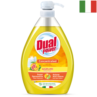 Dual Power - Čistič na riad koncentrát 1L Citrus