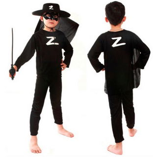 Detský kostým Zorro veľkosť S 95-110cm