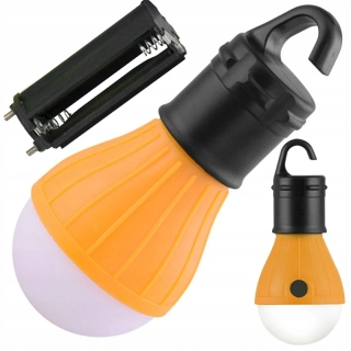 Závesná kempingová LED lampa na batérie