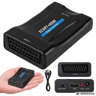 SCART na HDMI konvertor 1080p / 720p