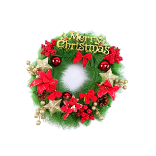 Merry Christmas - Vianočný veniec 40cm