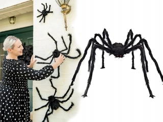 Halloweenska dekorácia Pavúk 90cm