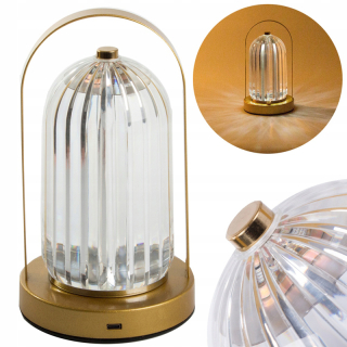 Stolná lampa T4 dotyková 21cm USB