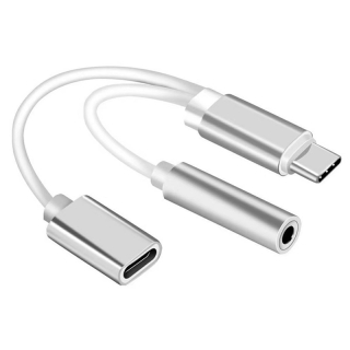 Adaptér USB typu C na audio jack 3,5mm