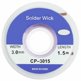 Odspájkovacia páska 3mm x 1,5m