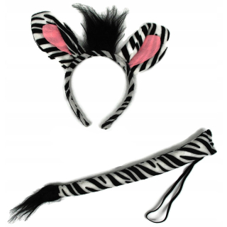 Detská karnevalová súprava Zebra