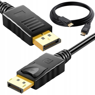Kábel na Display Port 1.4 8K Gold 2m