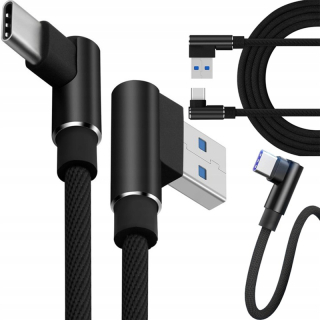 Kábel uhlový USB-C 1m