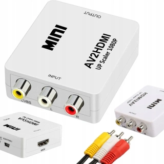Prevodník AV (RCA) na HDMI 1080p