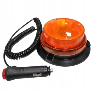Maják oranžový s magnetom 12/24V