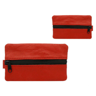 Kožená kľúčenka KC-02-LN-7767 red