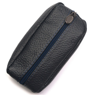 Kožená kľúčenka N119-7180 black