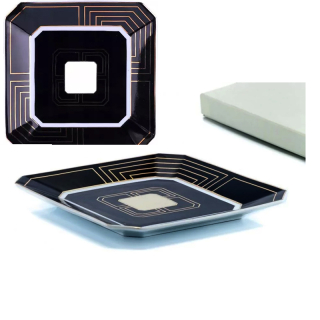 Pierrot Home design - Luxusný porcelánový podnos