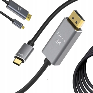 Kábel Display Port - USB typu C 1,8m