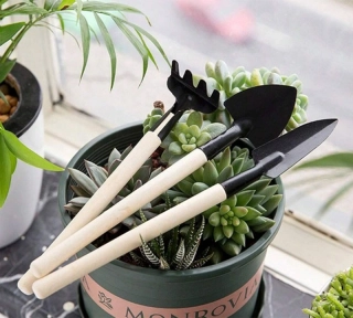 Sada záhradného mini náradia 18cm 3ks