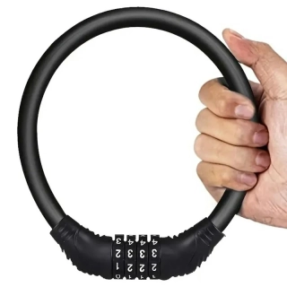Kódový zámok na bicykel s reťazou 38 cm
