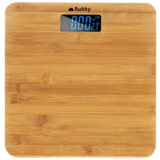 Osobná váha bambusová LCD do 180kg