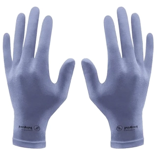LIVINGUARD Street Gloves - Rukavice s dotykovou funkciou obrazovky - pánske svetlomodré "L"