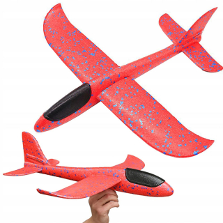 Lietadlo penové červené 47cm