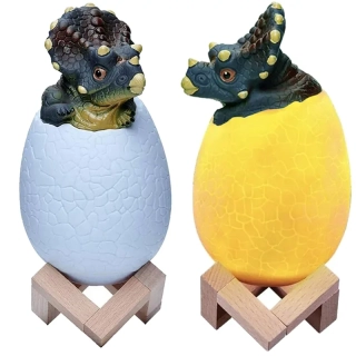 Lampa do detskej izby 3D Triceratops