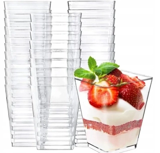Dezertný pohárik plastový 200ml