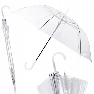 Dáždnik transparentný automatický 95cm