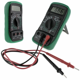 Digitálny multimeter XL830L Green s 2 sondami