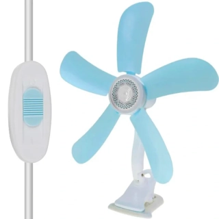 Ventilátor lopatkový s klipom 8W