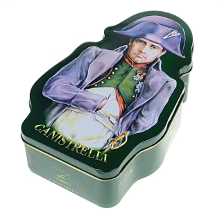 Napoleon - Plechová dóza na cukrovinky a drobnosti 23 x 15 x 7 cm