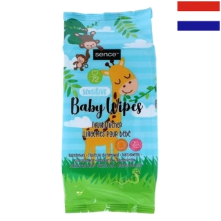 Sence Baby Sensitive - Detské vlhčené utierky 72 ks