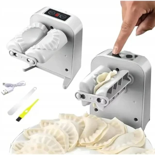 Elektrický strojček na pirohy s USB nabíjaním