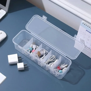 Organizér na káble a nabíjačky s 5 priehradkami