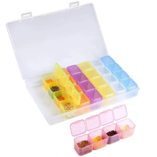 Organizér na kryštáliky pre diamantové vyšívanie 17x11cm
