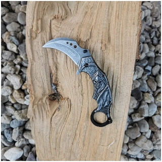 Mr. Grim - Nôž Karambit celokovový