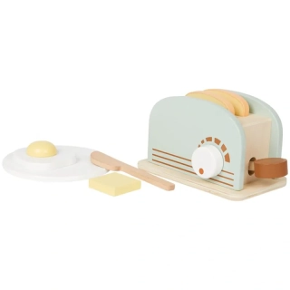 Mini Matters Drevený toastovač s príslušenstvom