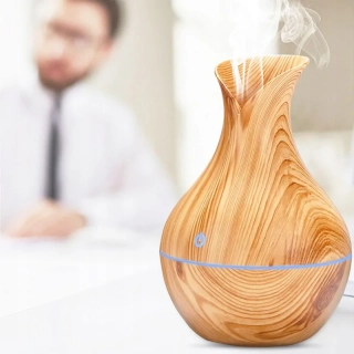 Zvlhčovač vzduchu aromaterapia 200ml svetlohnedý