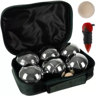 Petanque sada 6 gulí s puzdrom Kruzzel