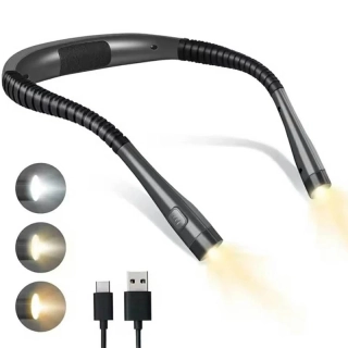 LED Lampa na krk na čítanie