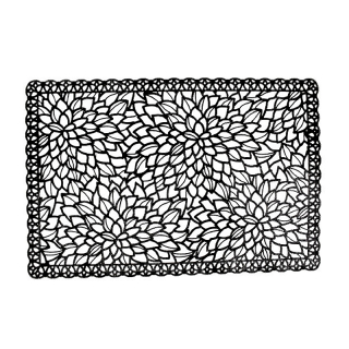 LUX - Prestieranie na stôl čierne 45 x 31 cm