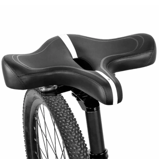 Pohodlné široké sedlo na bicykel