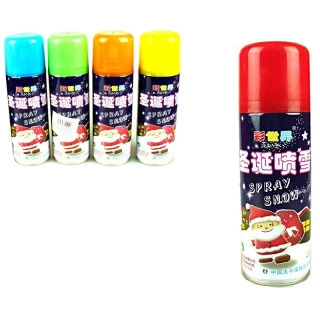 Farebný umelý sneh v spreji 210 ml