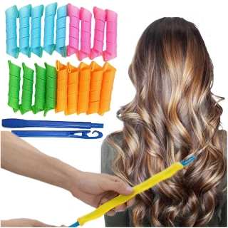 Špirálové natáčky na vlasy 55 cm set 12 ks