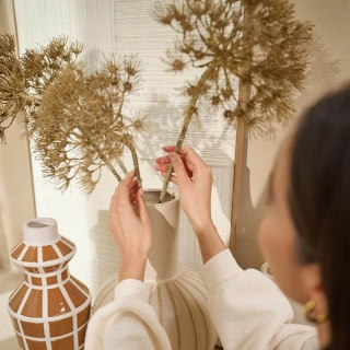 Umelý kvet Boľševník (Heracleum) 80cm