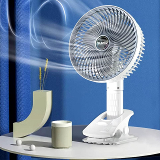 Prenosný USB ventilátor s klipom